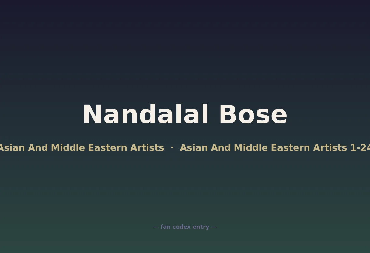 Nandalal Bose